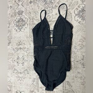 Ambrielle Crochet One-Piece Swimsuit